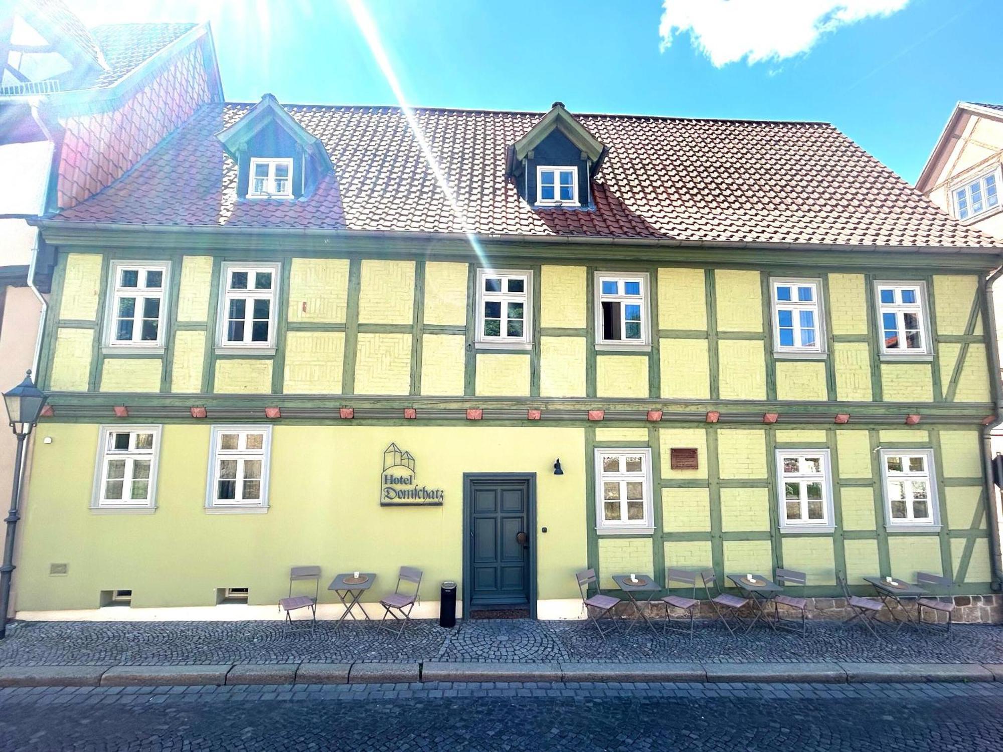 Hotel Domschatz Quedlinburg Exterior foto
