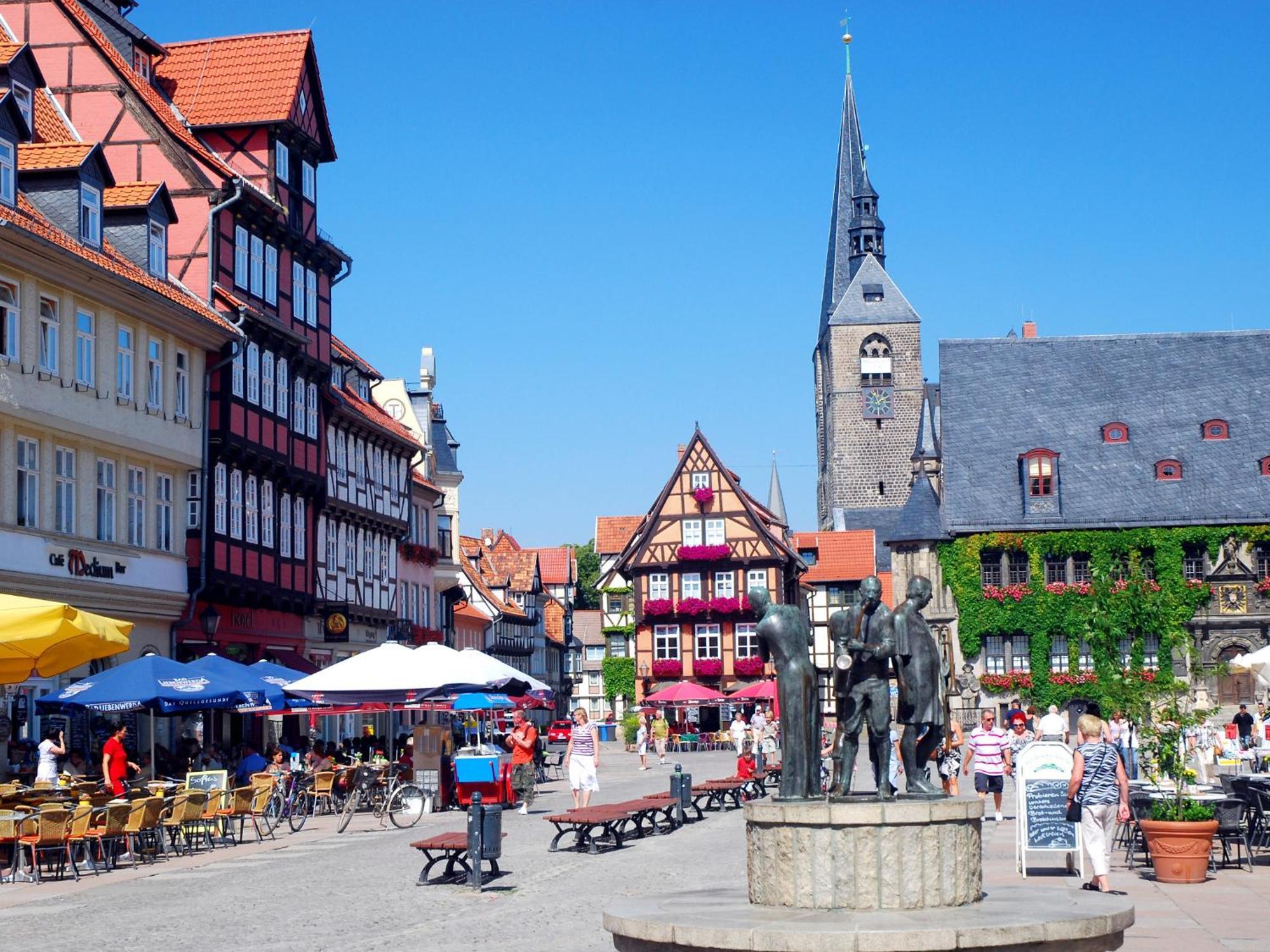 Hotel Domschatz Quedlinburg Exterior foto
